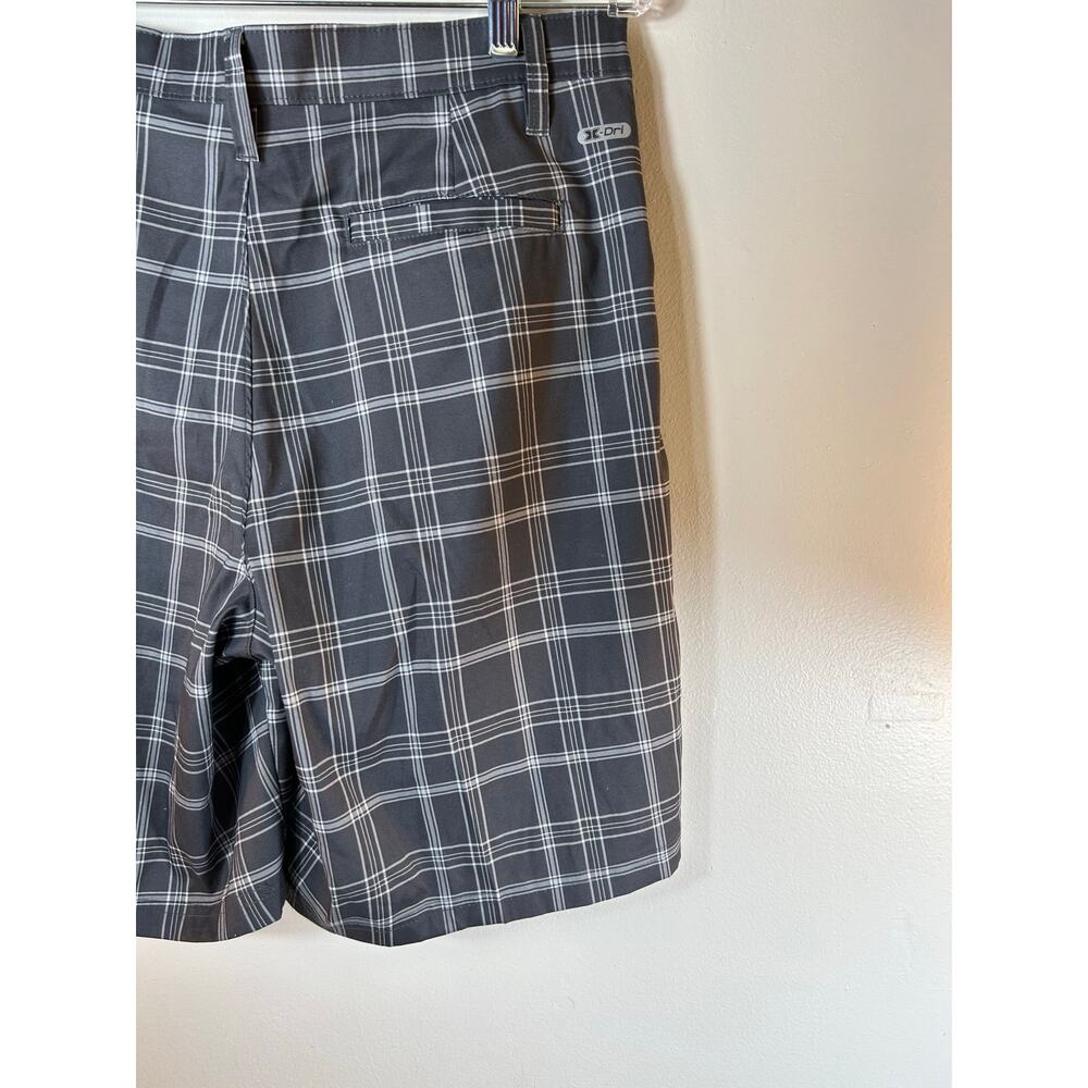 RBK Men’s Athletic Performance Gray Plaid Shorts / Size: 33” - Picture 8 of 8